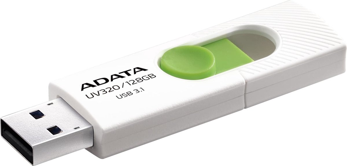 A-Data UV320 - Hvid - 128GB - USB Stick