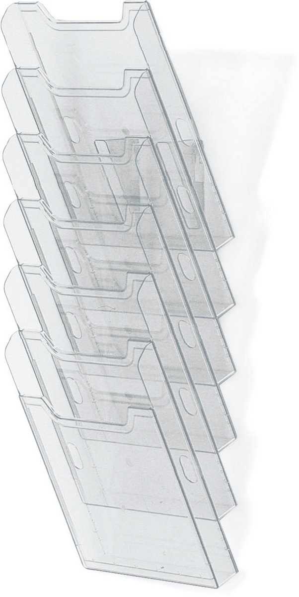 Exacompta 6 x A4 Wand-Organizer 64758D 23,9 x 15,5 x 66,5 cm