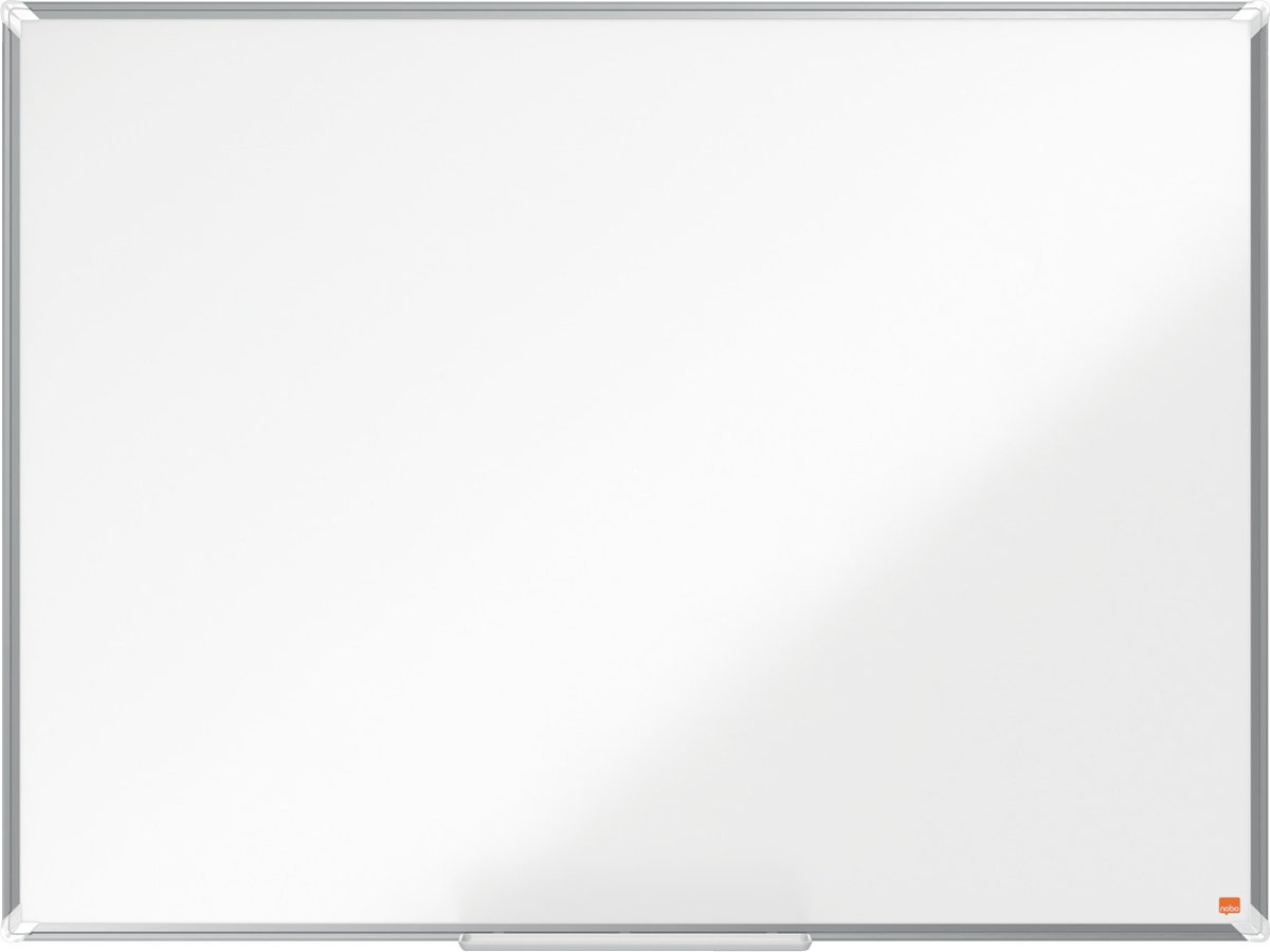 Nobo Premium Plus Whiteboard Wandmontiert Magnetisch Lackierter Stahl 120 (B) x 90 (H) cm
