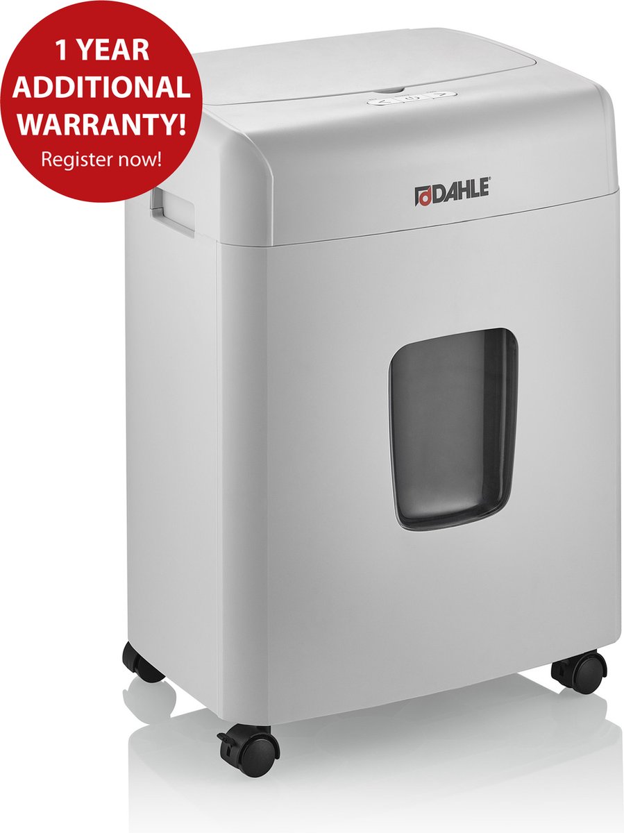 Dahle Automatische Zufuhr ShredMATIC 90 Aktenvernichter 90 Blatt Partikelschnitt Sicherheitsstufe P-4 23 L