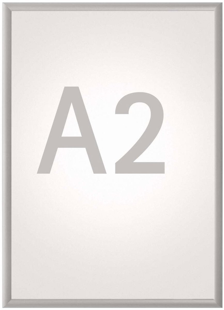 Maul MAULstandard Klapprahmen A2 Aluminium Silber