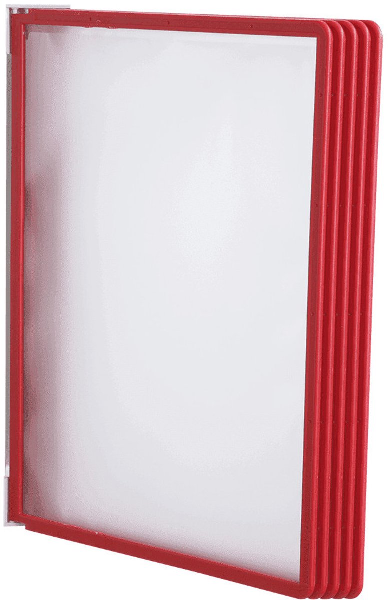 DURABLE Vario Sichttafelsystem 5 Flächen A4 Rot