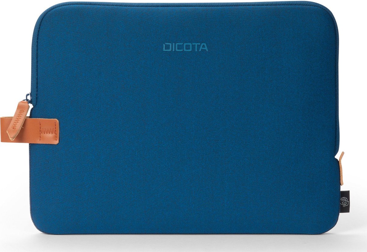 DICOTA Laptophülle Skin Urban 38 x 2 x 26,5 cm Stoff, Neopren, PL (Polyester) Marineblau