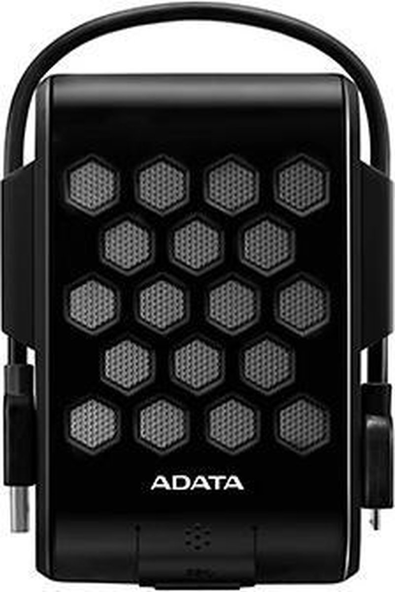 A-Data DashDrive Durable HD720 - 2TB - Ekstern Harddisk - Sort