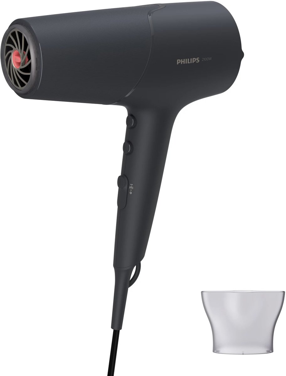 Philips Hårtørrer 5000 Series BHD504 - hairdryer - 2100 W