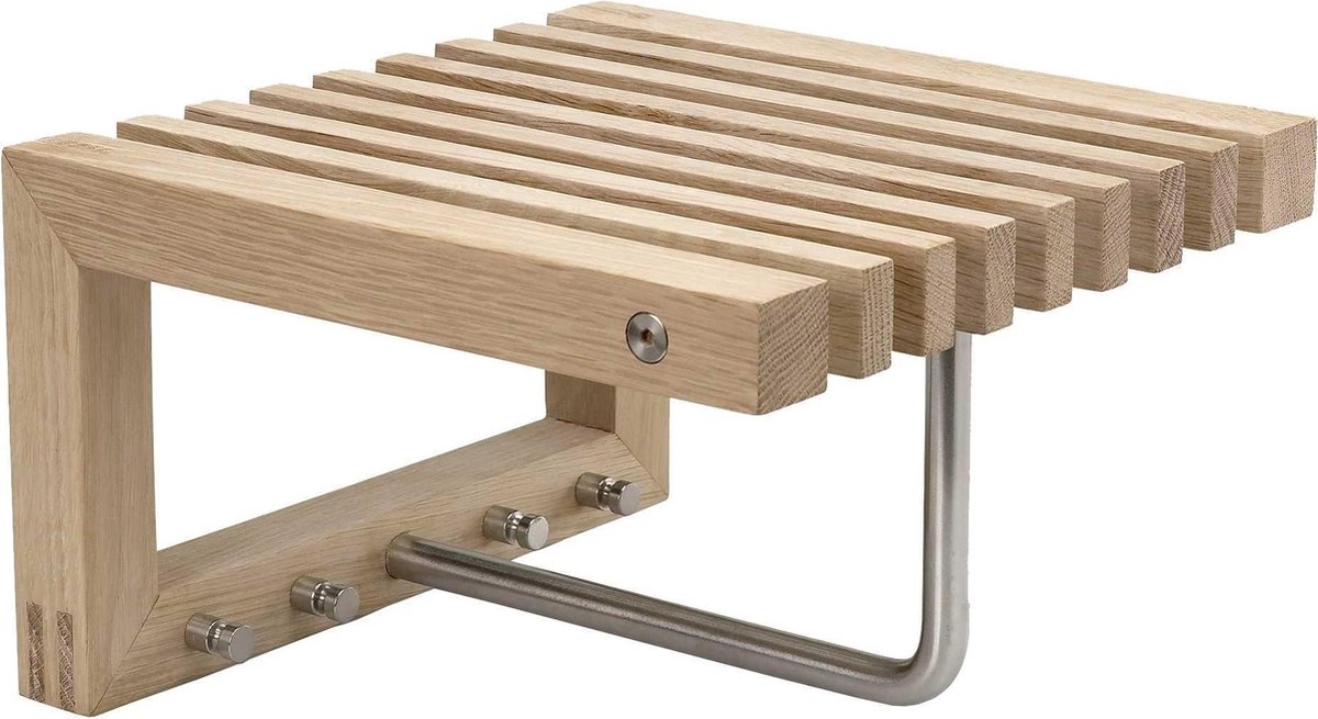 Fritz Hansen Estante perchero Cutter mini roble