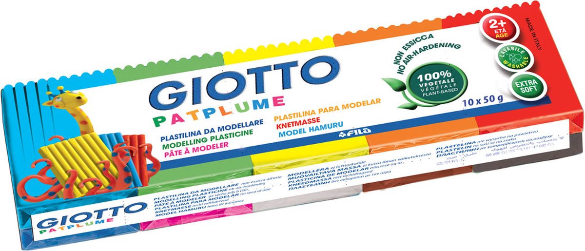 Giotto Patplume Assorted Col. 10x50G