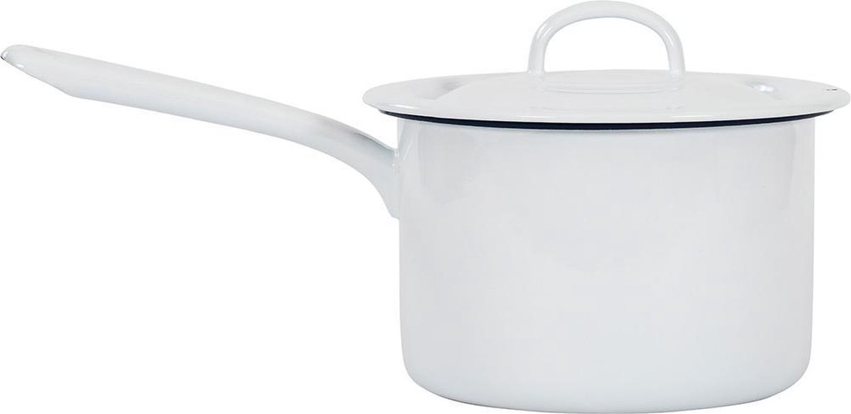 Kockums Jernverk Cacerola Kockums con asa alargada 2,3 l Kockums White (blanco)