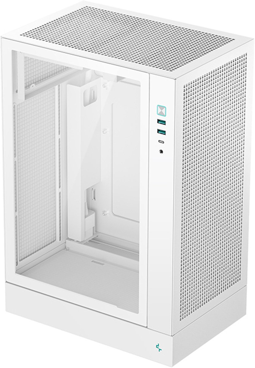 DeepCool CH170 PLUS - Kabinet - Minitower - Hvid