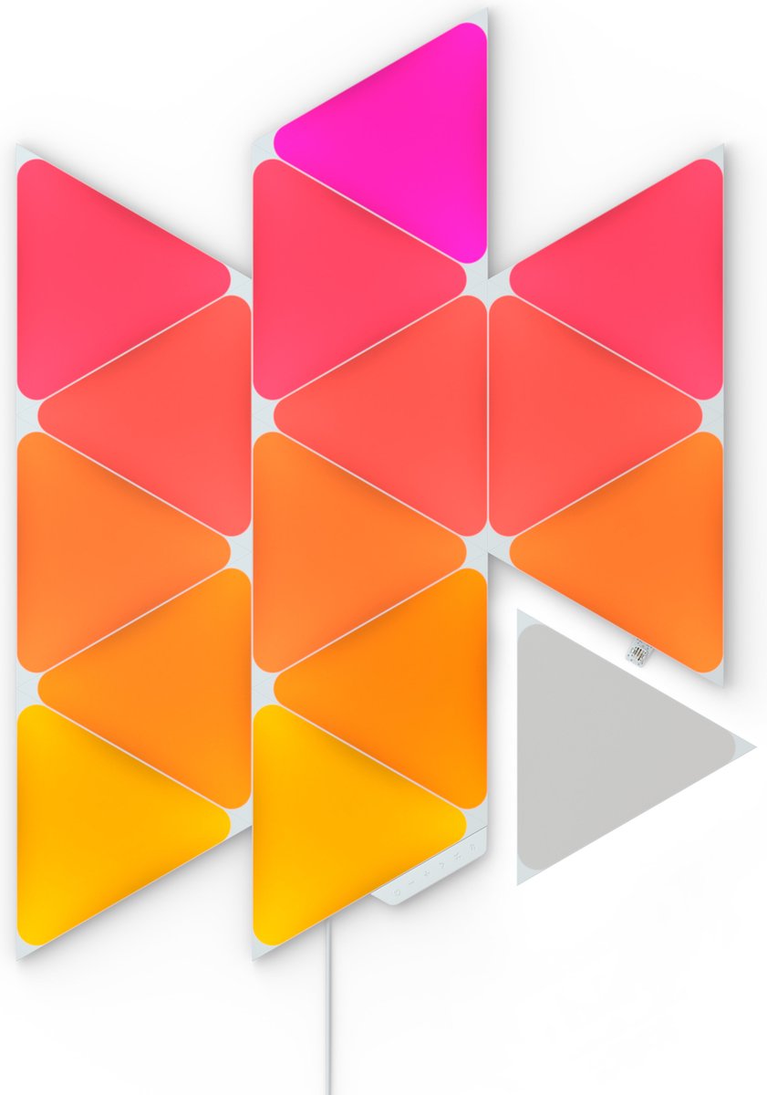 Nanoleaf Shapes - Triangles Starter Kit - 15 Panels