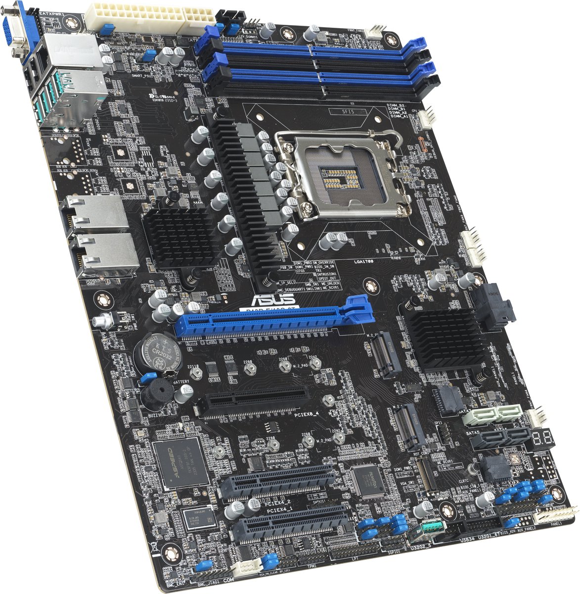ASUS P13R-E/10G-2T Bundkort - Intel C266 - Intel LGA1700 - DDR5 RAM - ATX