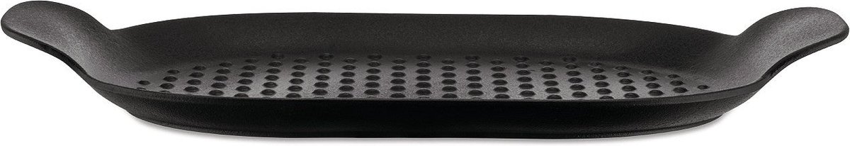 Alessi Sartén parrilla Edo hierro fundido 24,5x40 cm
