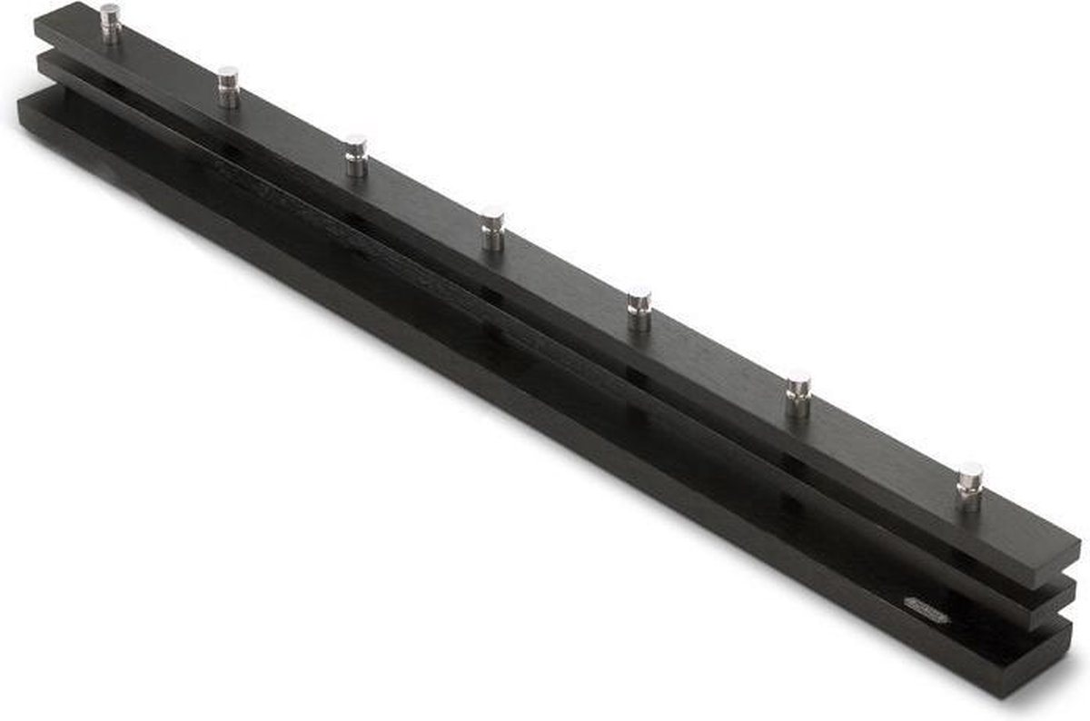 Fritz Hansen Perchero Cutter Roble, teñido en negro, 7 pomos