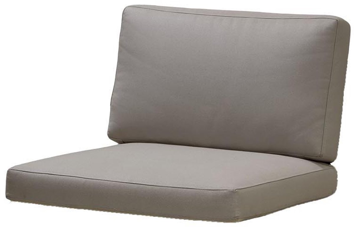 Cane-line Cojín para Butaca Lounge/módulo individual Connect Cane-line Natté taupe