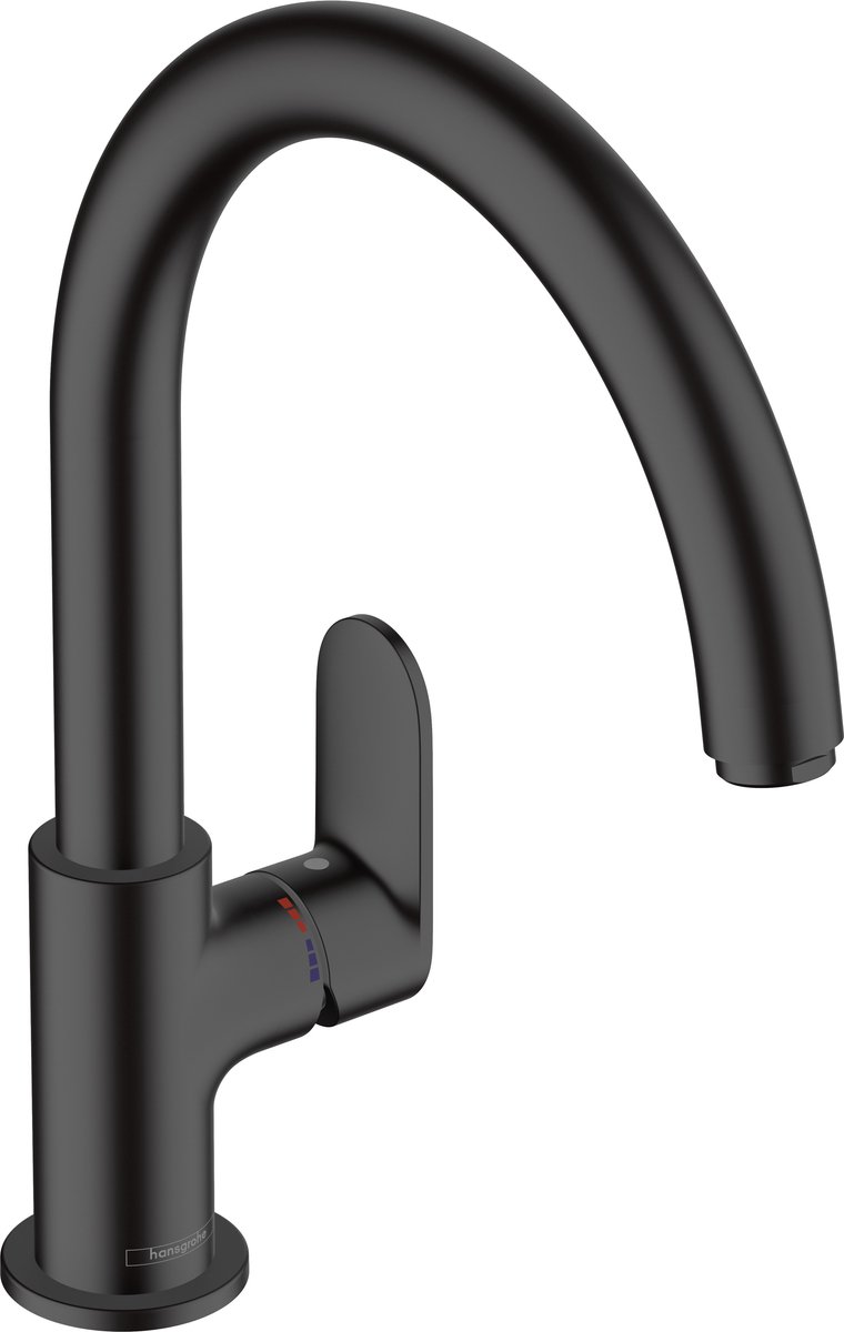Hansgrohe Vernis Blend M35 køkkenarmatur 260 1jet mat sort