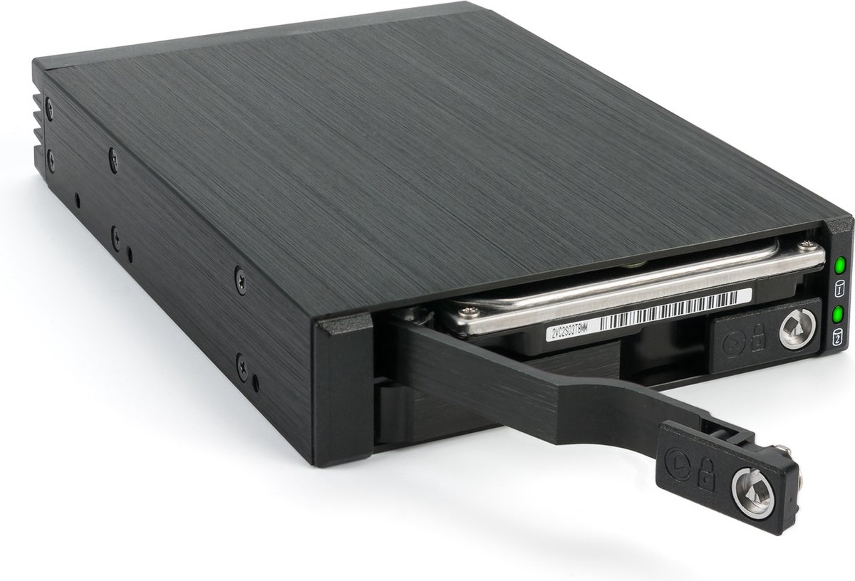 FANTEC MR-25DUAL - storage mobile rack - SATA 6Gb/s / SAS 6Gb/s