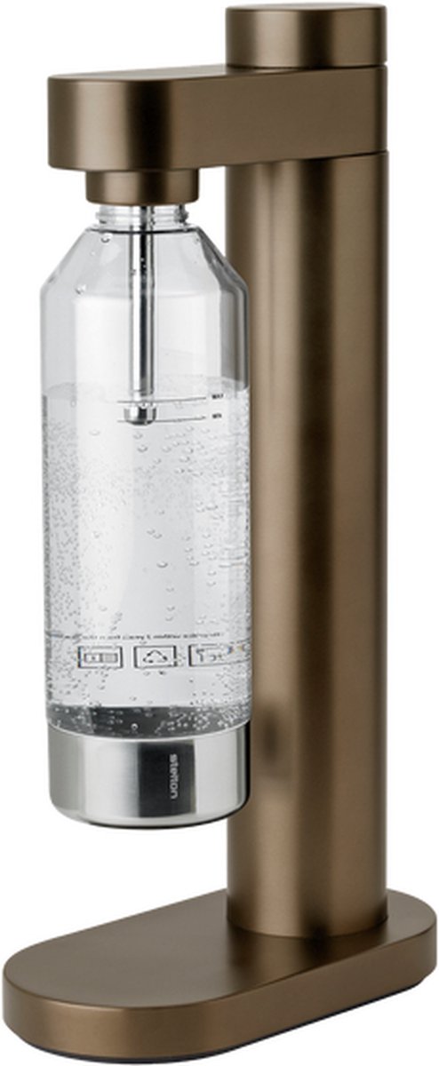 Stelton Carbonatador de agua Brus Dark brown metalic