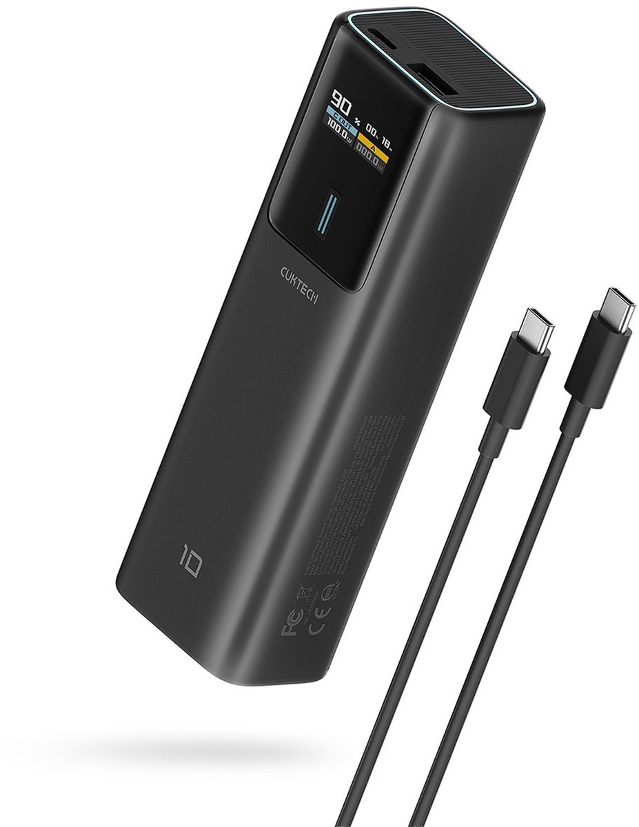CUKTECH CKPB100PGLBL 150W USB-C USB-A - 10000 mAh