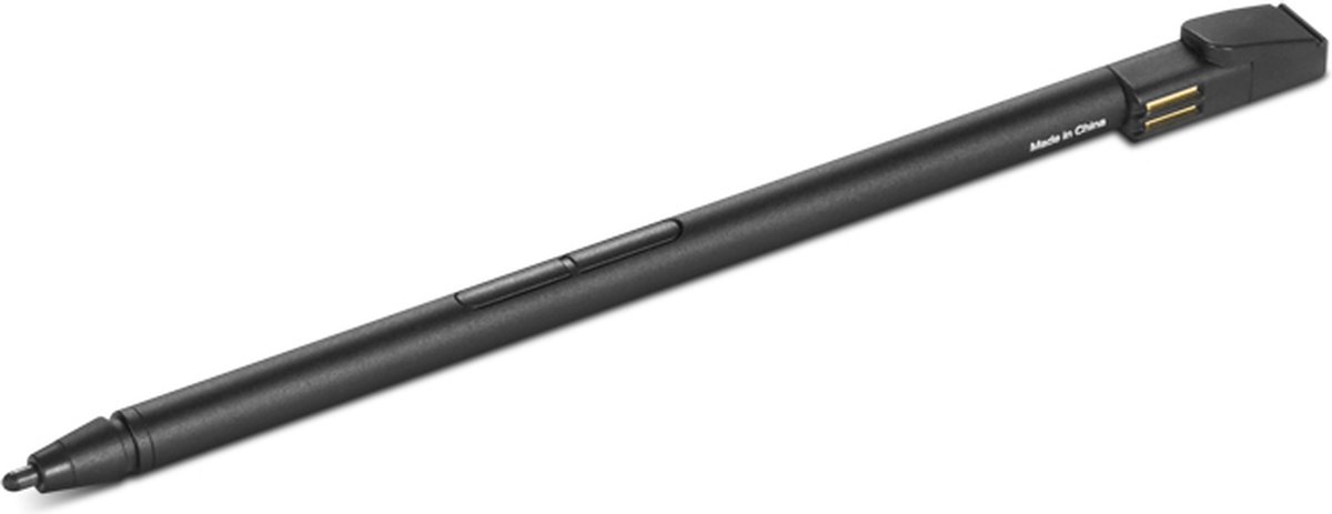 Lenovo Integrated Pen - active stylus - black - Stylus - 2 knapper - Sort