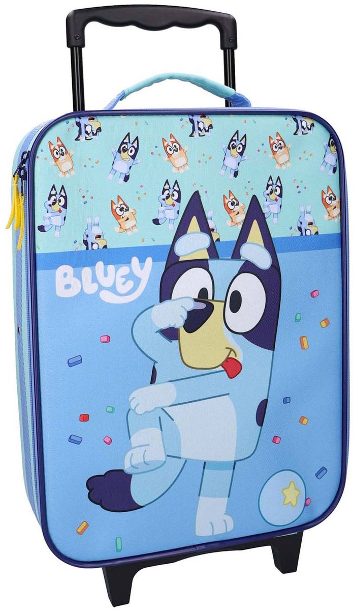 Bluey Trolley suitcase Made To Roll
