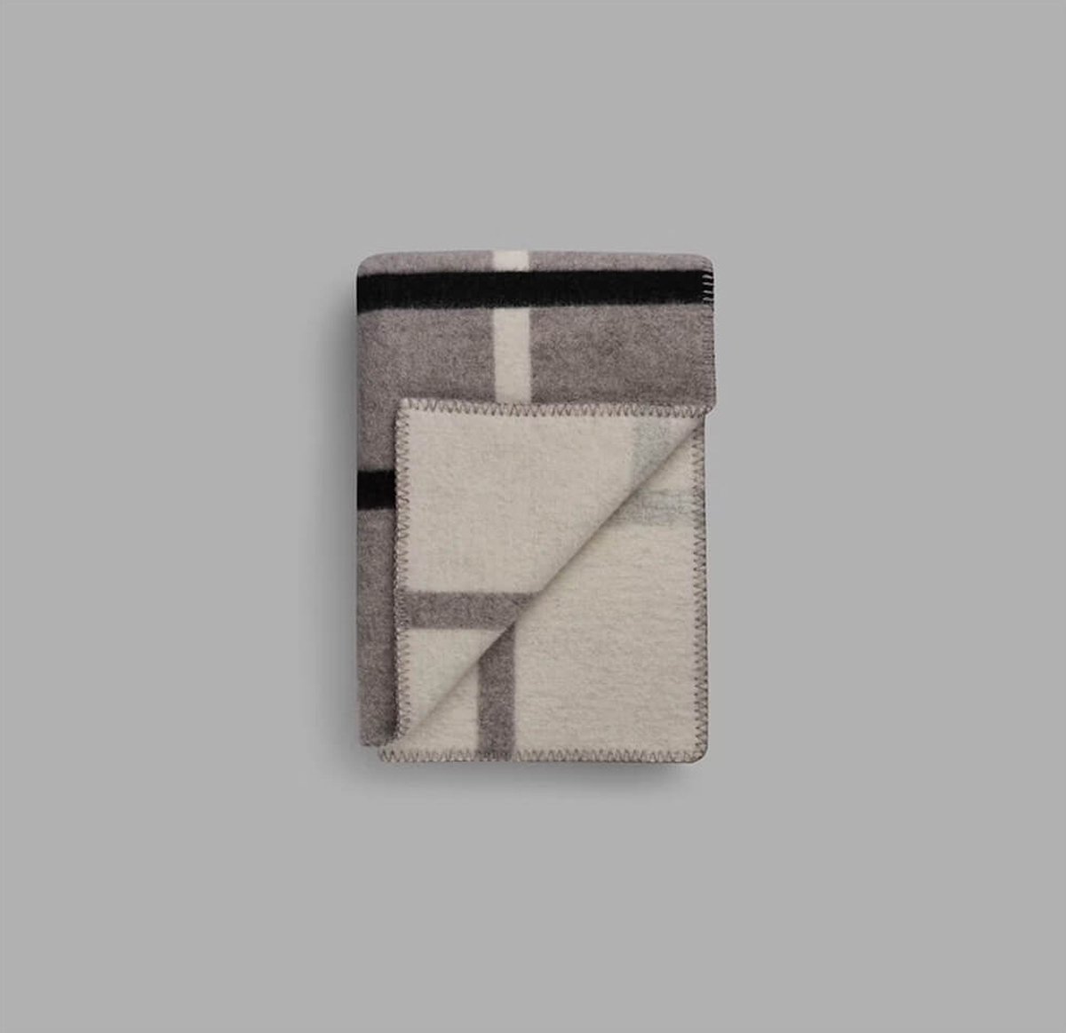 Røros Tweed Manta Knut 135x200 cm Dove grey