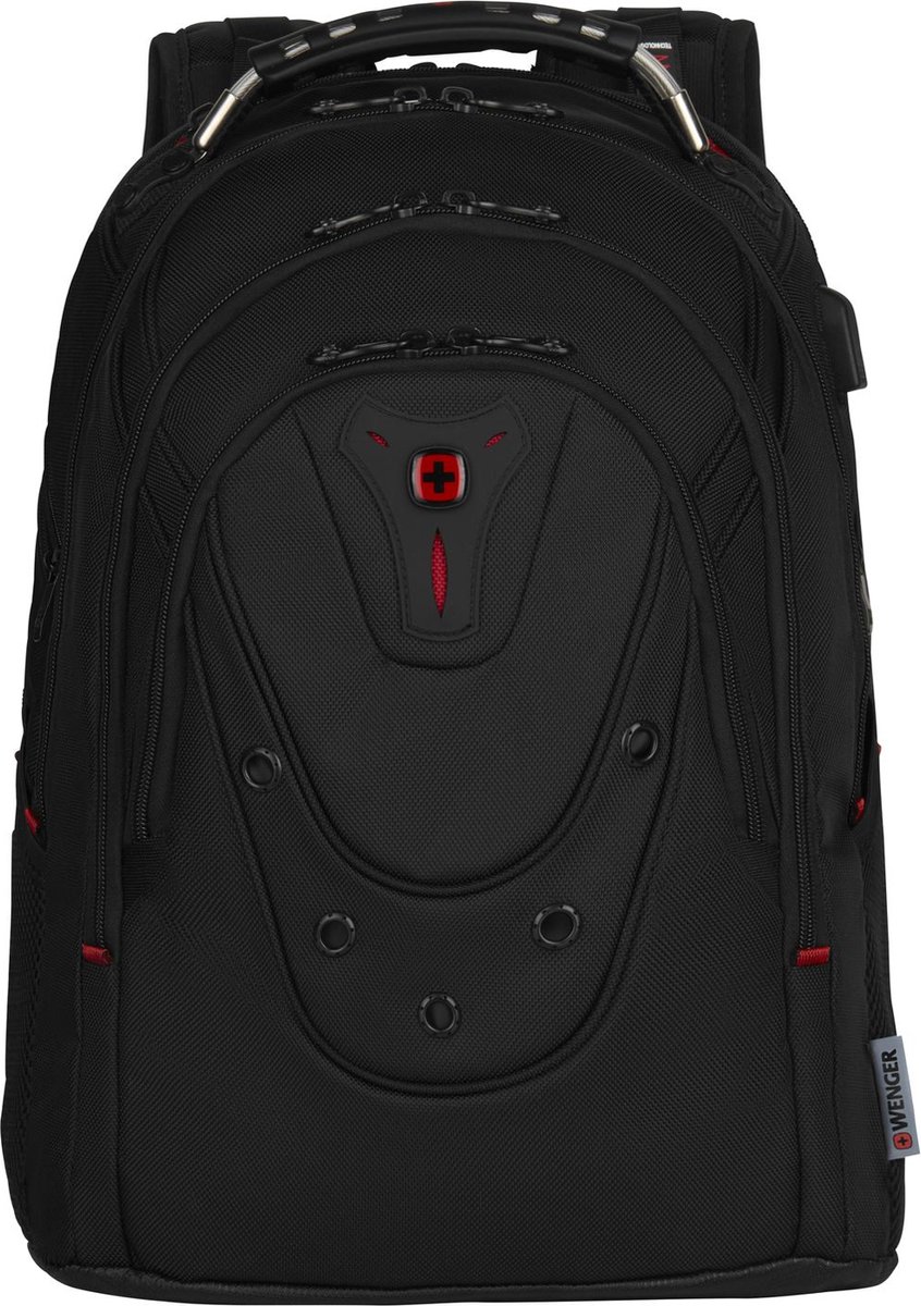 Wenger Ibex Ballistic Deluxe Rygsæk til Laptop 16" | Sort