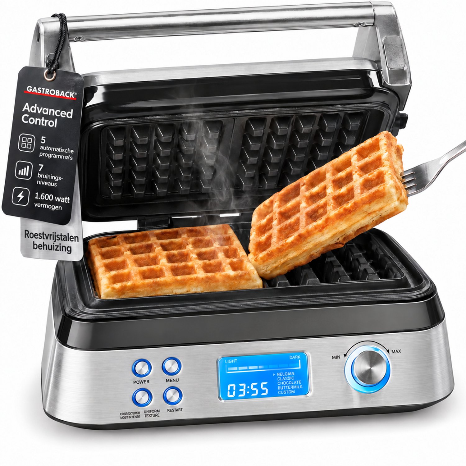 Gastroback Gofrera Gastroback 42424 Plata
