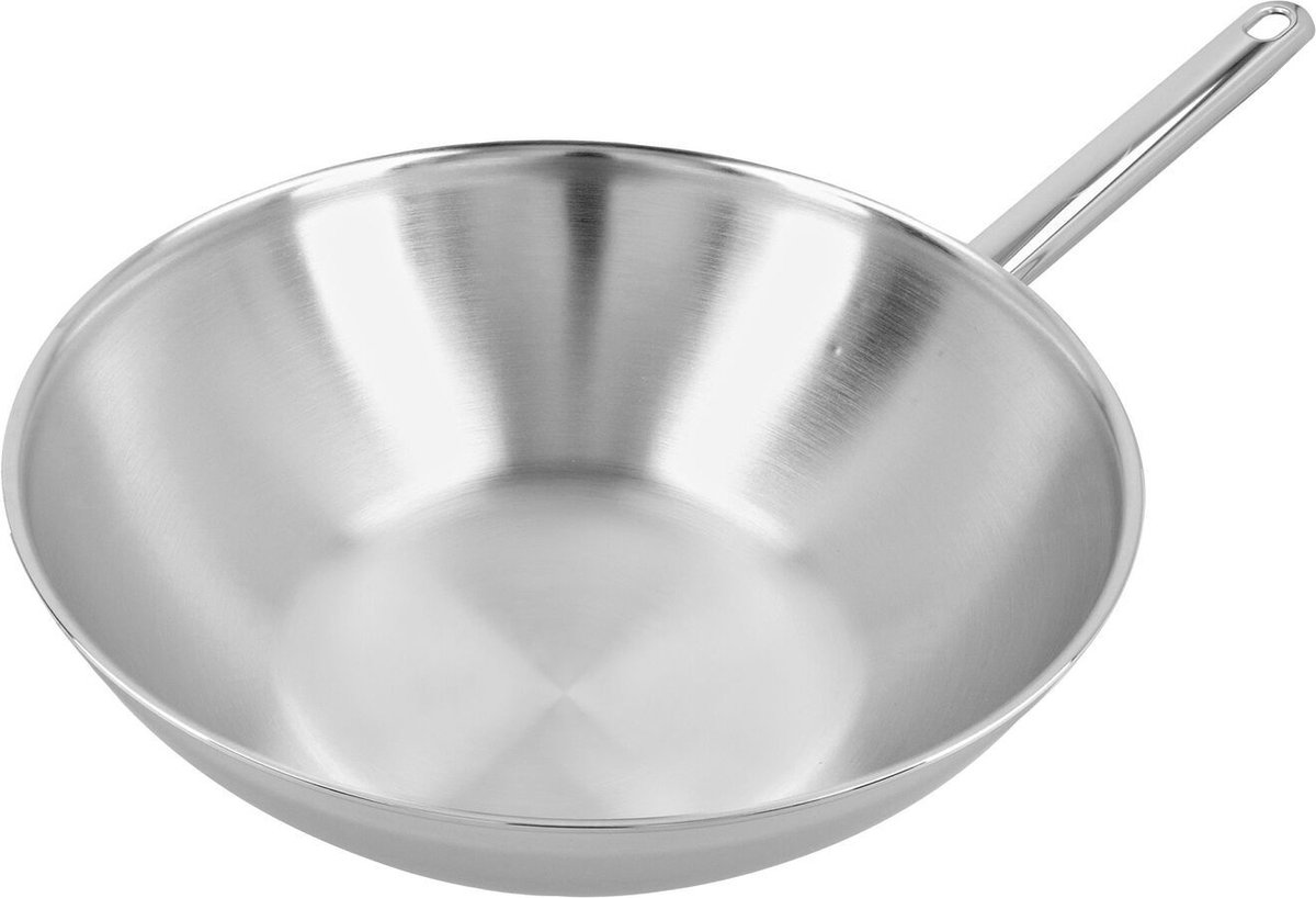 Demeyere Apollo 7 sartén wok de acero inoxidable 7-ply Ø30 cm