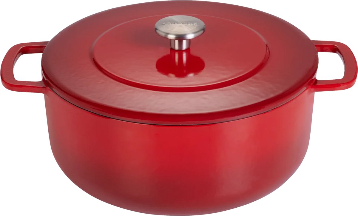 Combekk Olla de hierro fundido esmaltada Combekk Enameled Ø24 cm Cherry