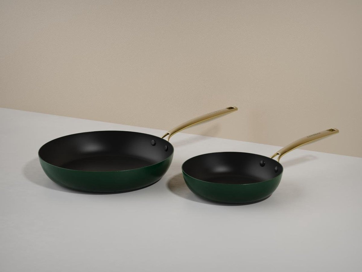 Combekk Set de sartenes Combekk Element, 2 piezas Holly Green