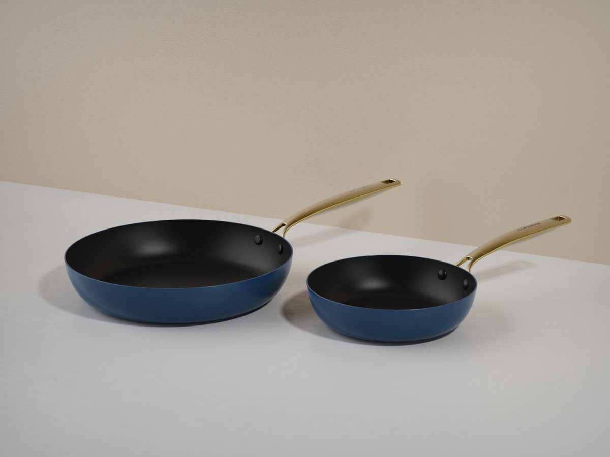 Combekk Set de sartenes Combekk Element, 2 piezas Ocean Blue