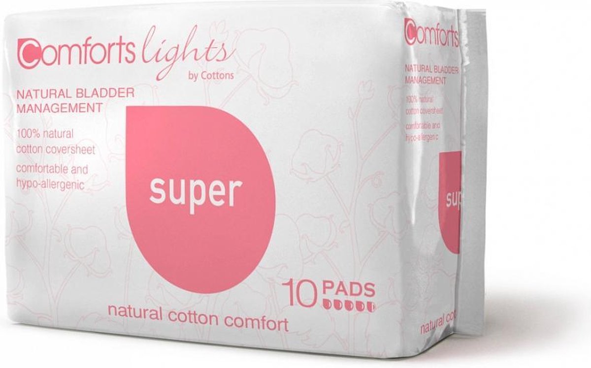 Watte Comfort Light Pad Super 10 Stück pink
