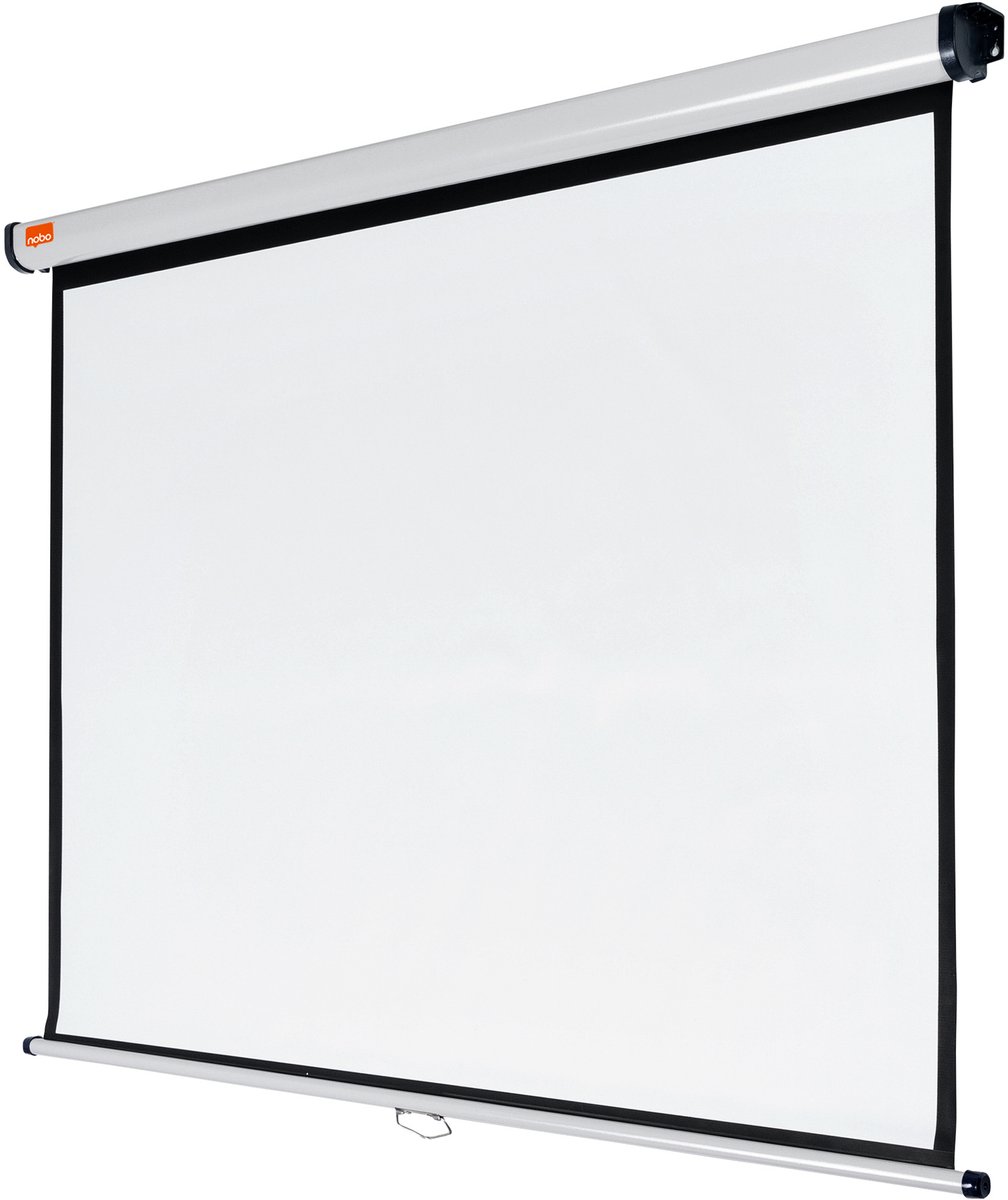 Nobo Projektionsleinwand 1902391W Wandmontage Format 16:10 150 x 104 cm