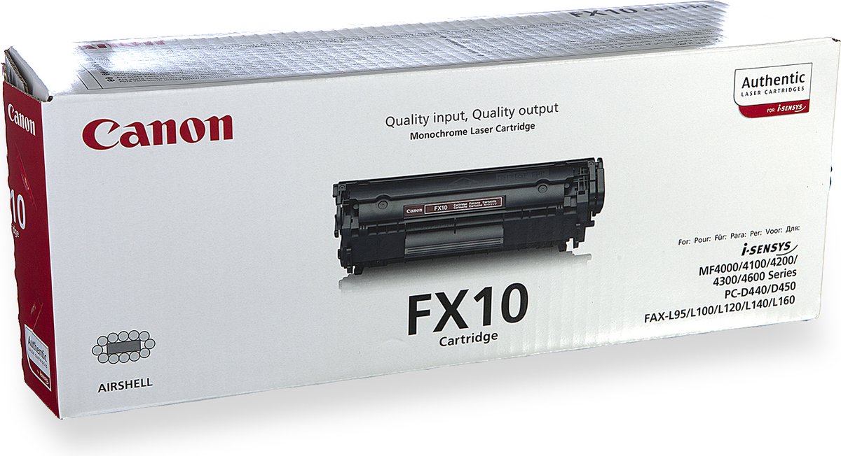 Canon FX 10 Original Tonerkartusche Schwarz