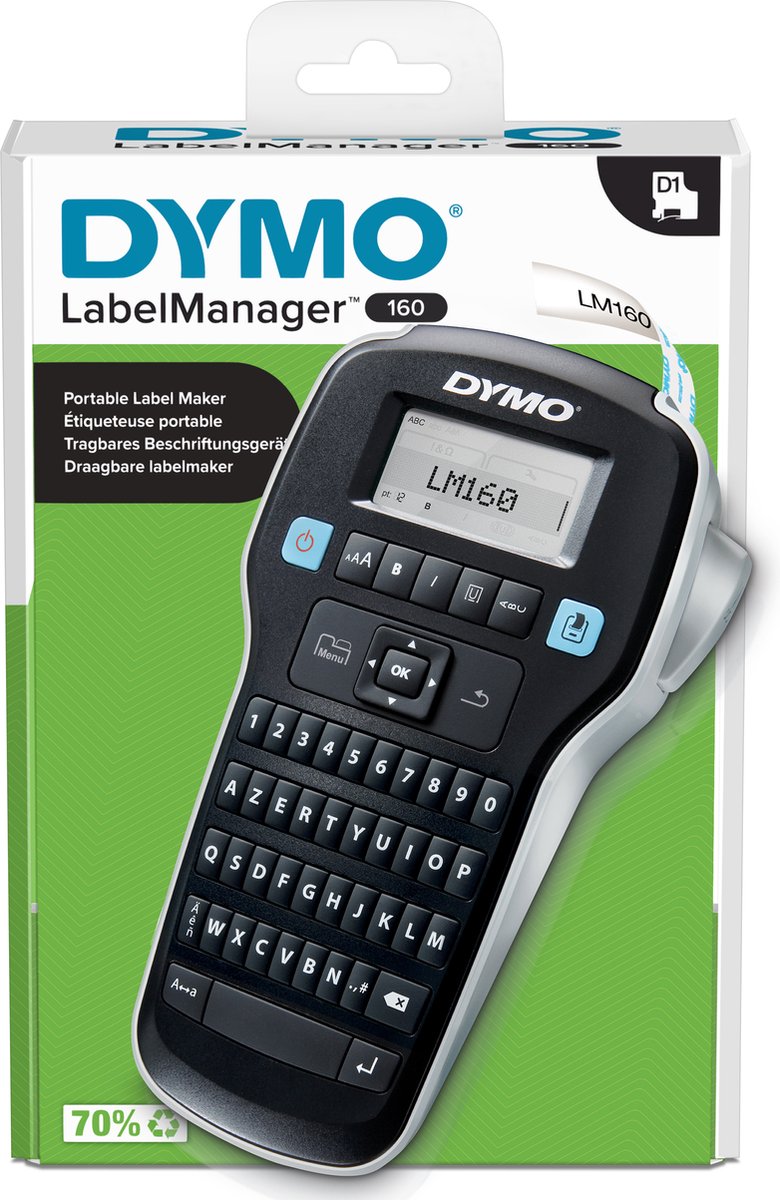 DYMO LabelManager 160 Etikettendrucker Thermal AZERTY