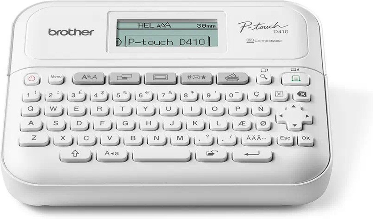 Brother Etikettendrucker P-touch PTD410VPRG1 QWERTZ
