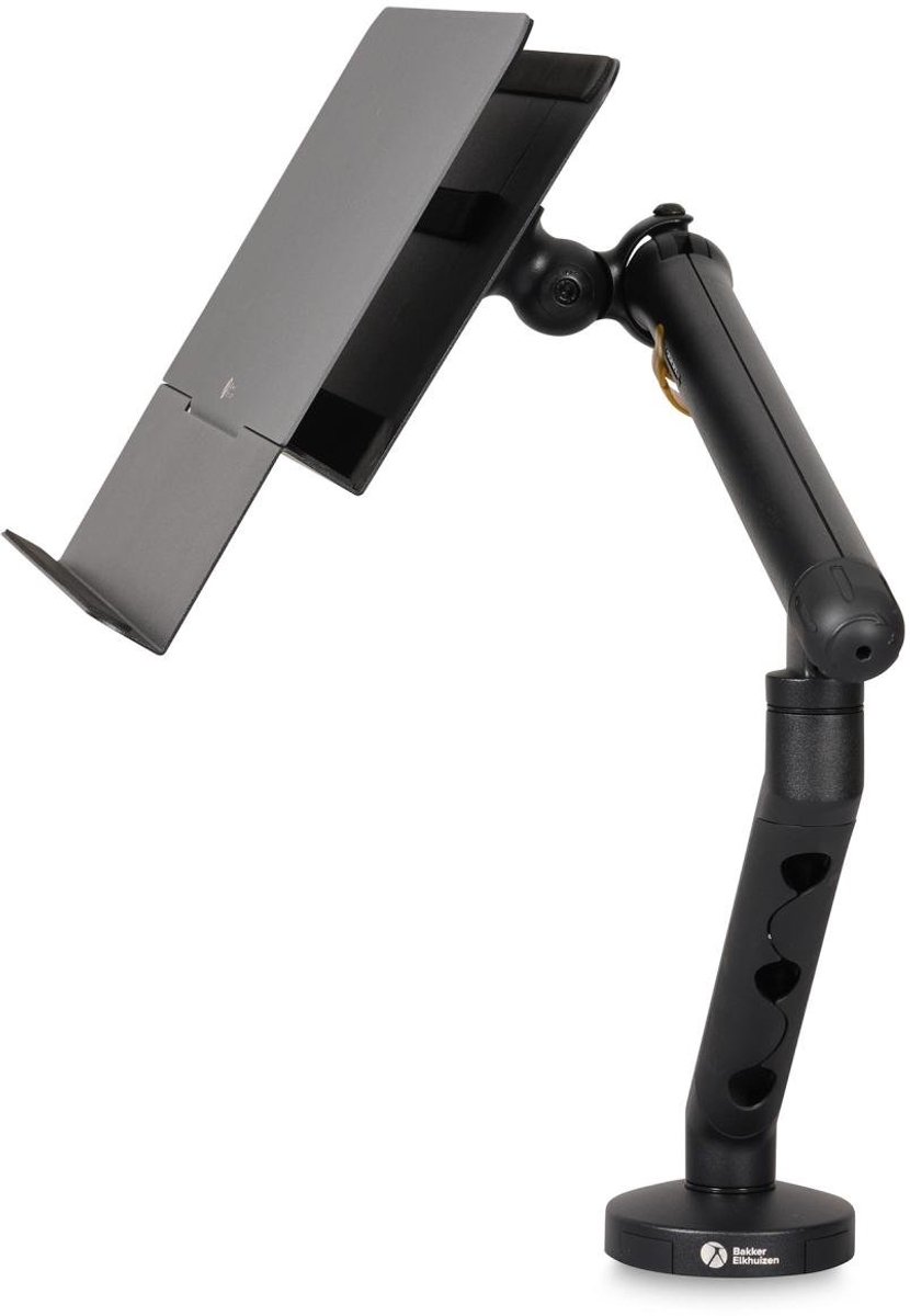 BakkerElkhuizen Laptopständer 215 x 230 x 40 mm Schwarz