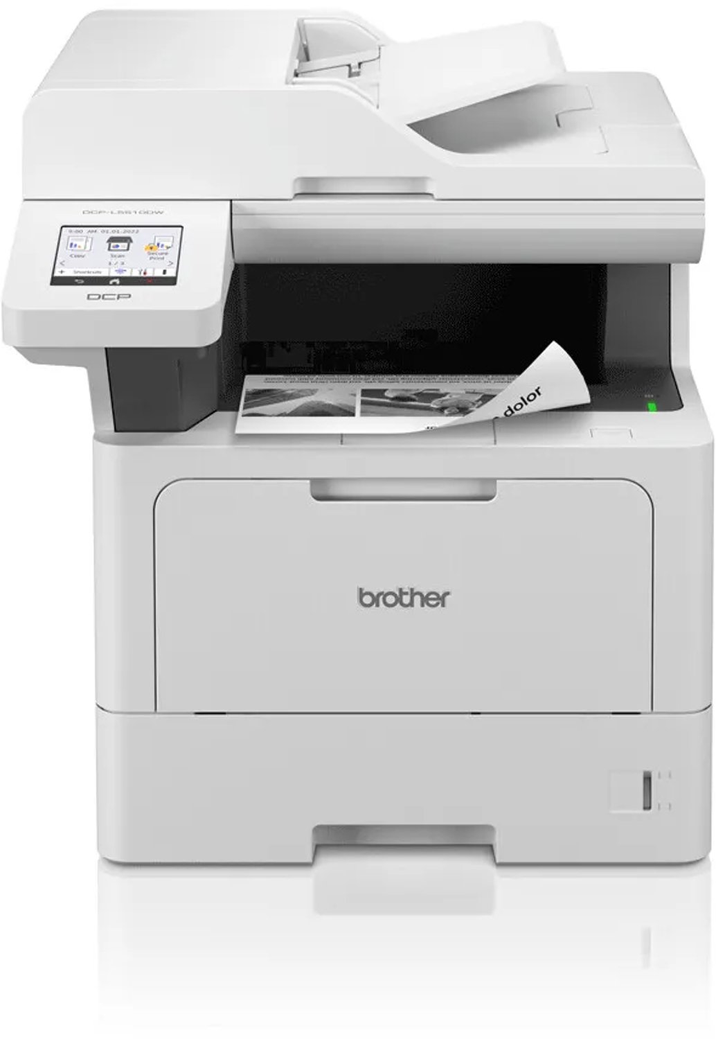 Brother DCP-L5510DW Mono Multifunktionsdrucker DIN A4 Weiß