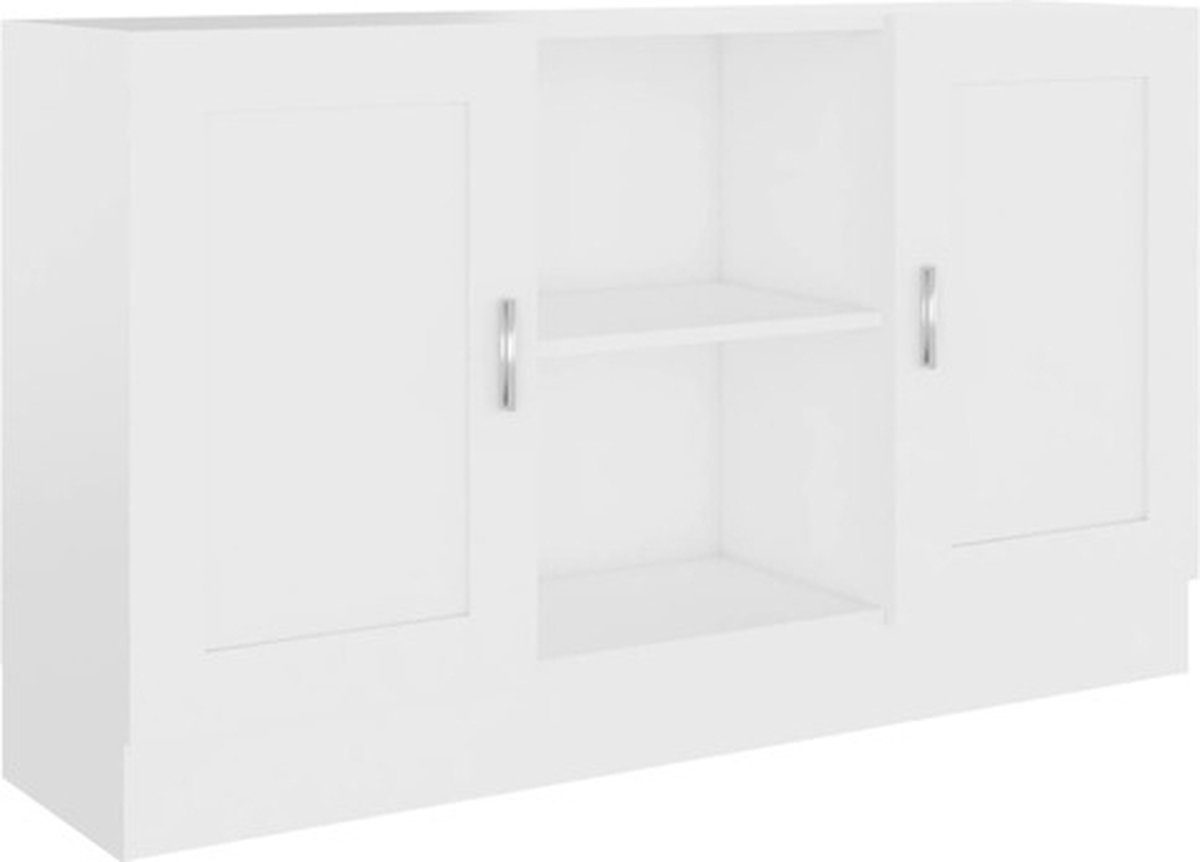 Sideboard Weiß 120x30,5x70 cm Holzwerkstoff