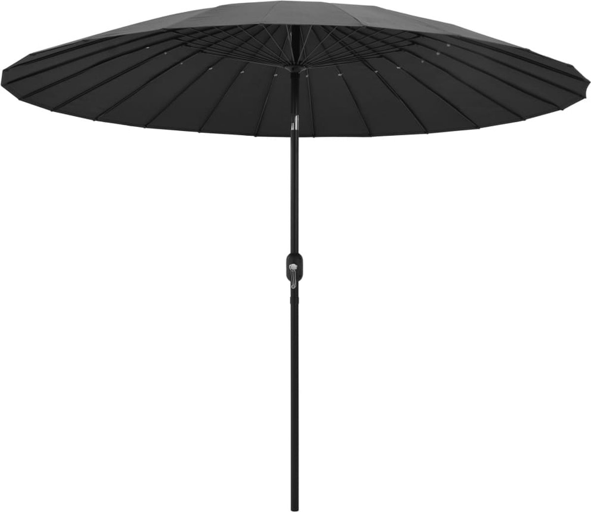 vidaXL Sonnenschirm mit Aluminium-Mast 250 cm Anthrazit