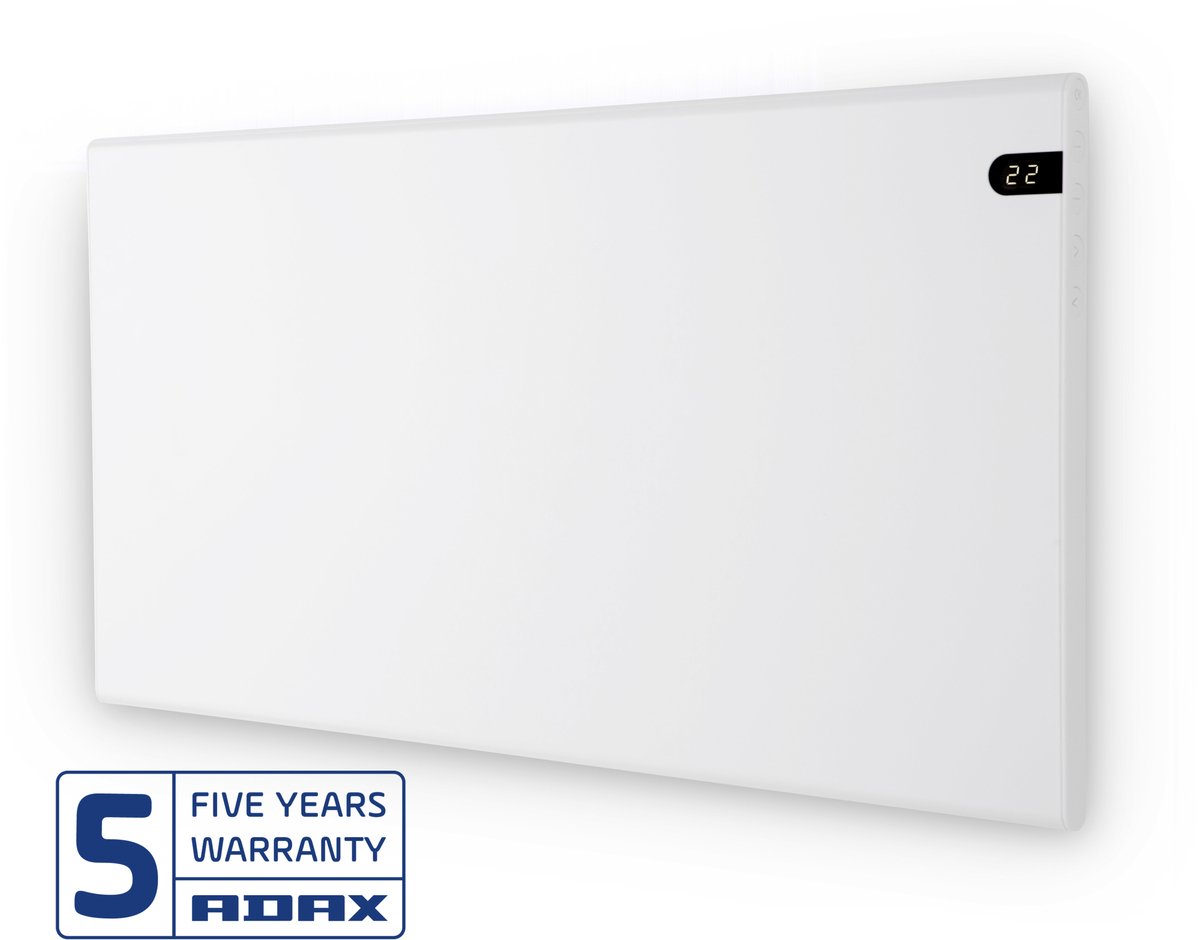 Adax Neo Panel Electric radiator 800W 230V 370x704x80mm White