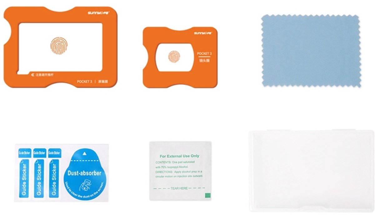 Sunnylife Anti‑Reflective Tempered Film for Osmo Pocket 3