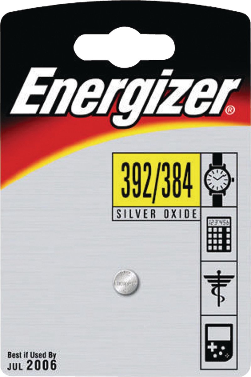 Energizer 392/384 battery - silver oxide