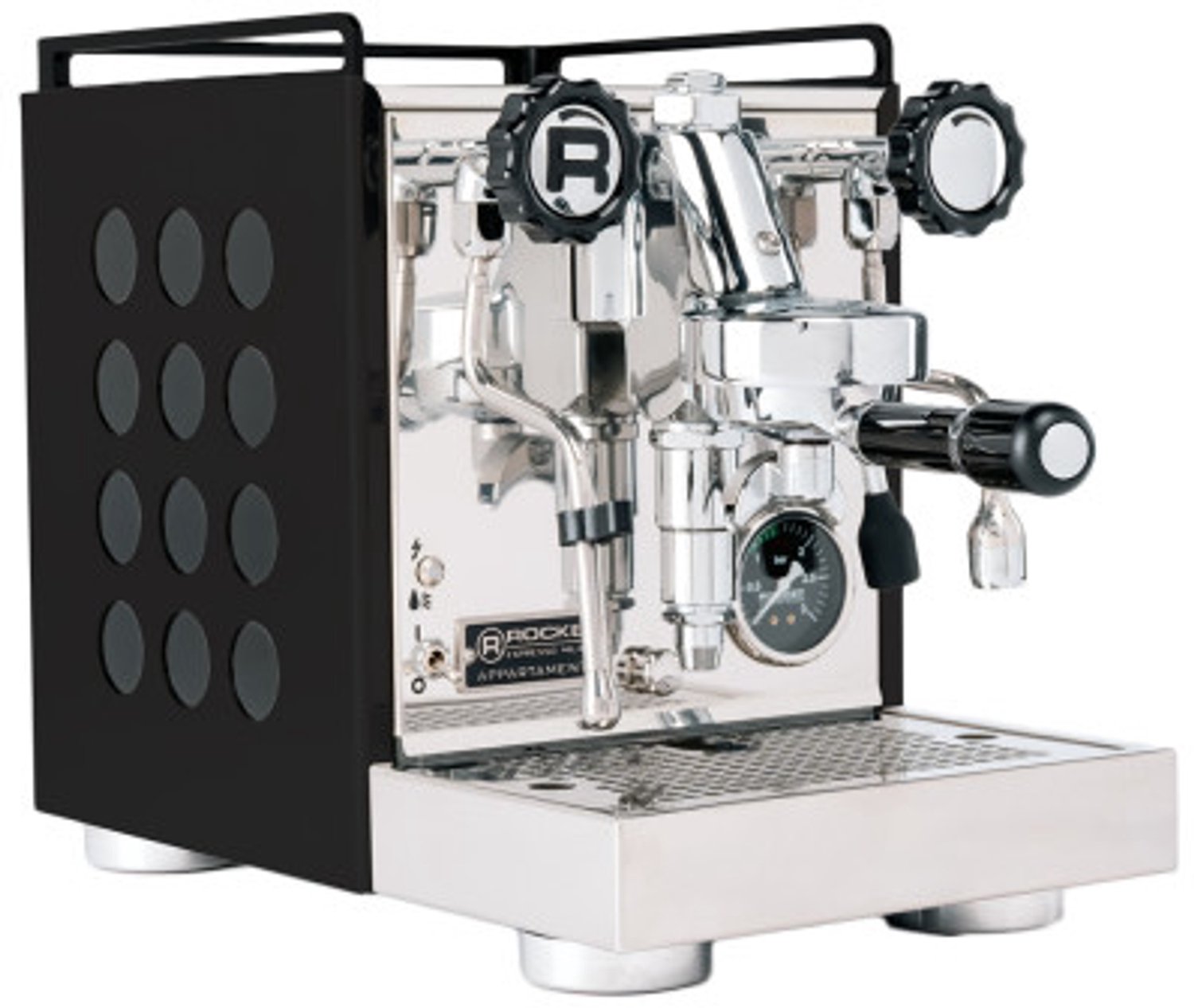 Rocket Espresso Appartamento 2.0 Espressomaskin – Svart/Svart