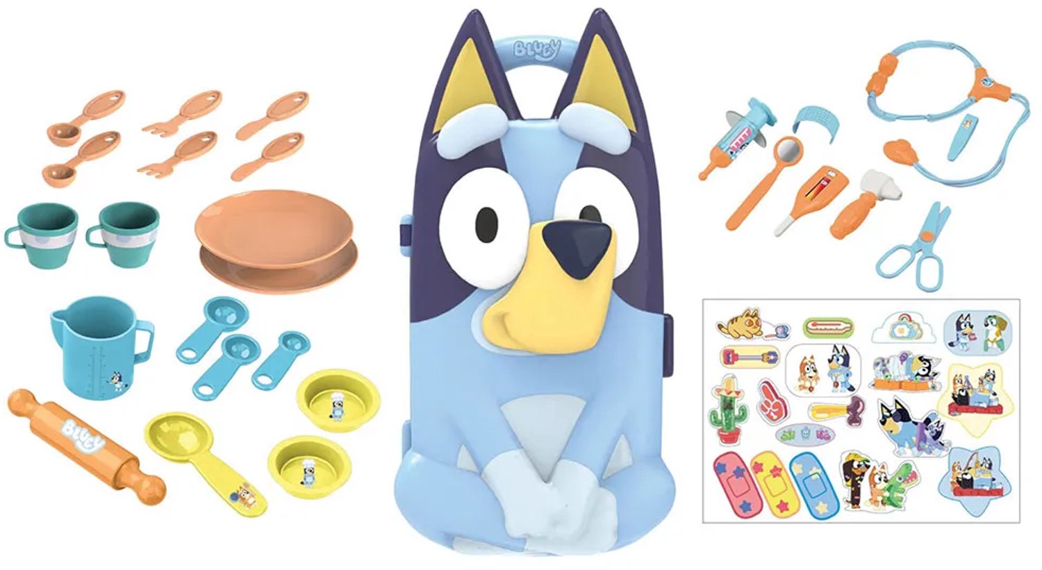 Bluey 's Play Case Combo