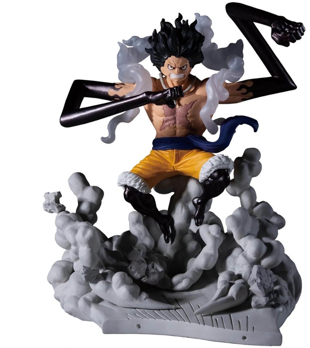 Banpresto - One Piece Monkey D Luffy Gear 4 Senkokkei figure 15cm - Figur