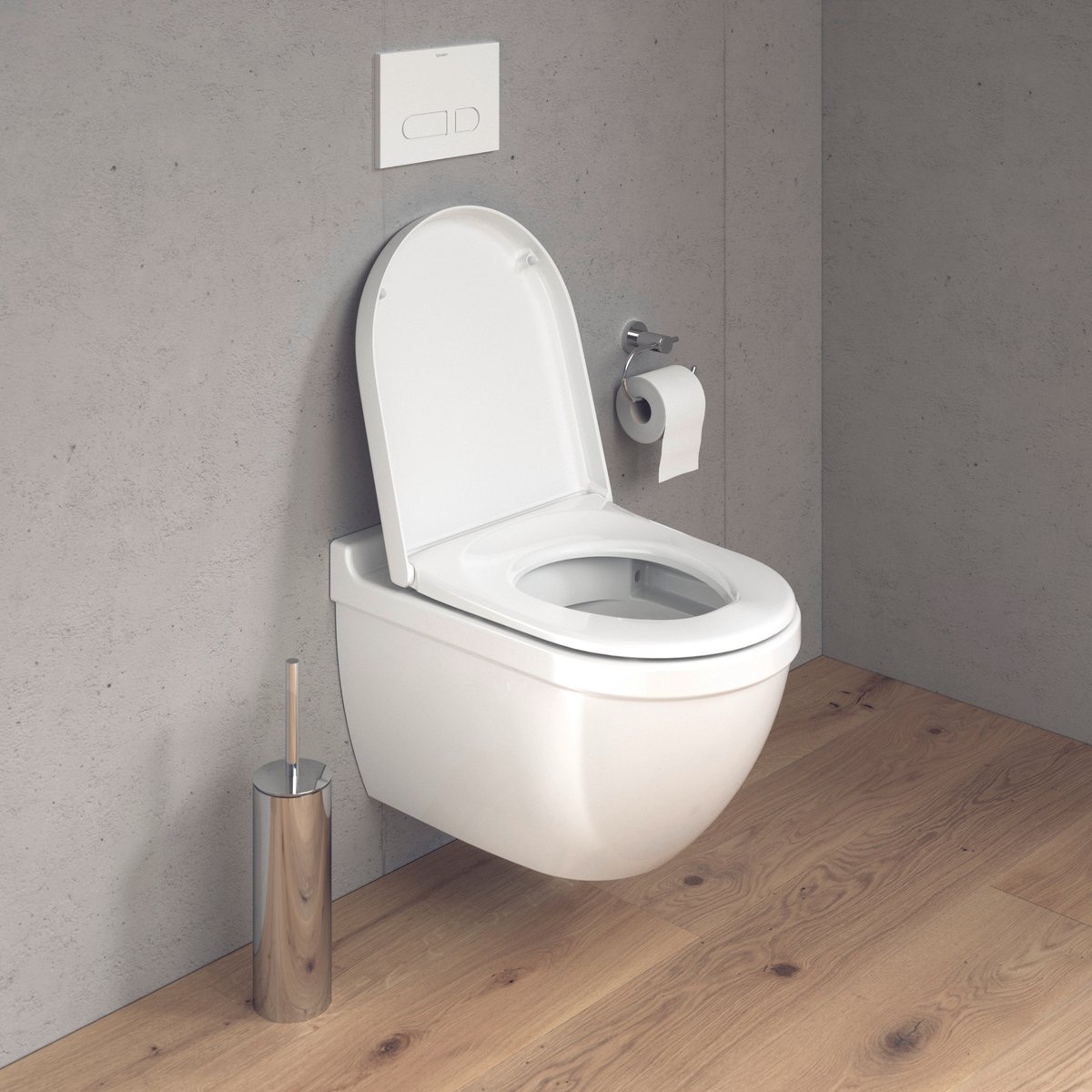 Duravit starck 3 toiletsæde med softclose hvid