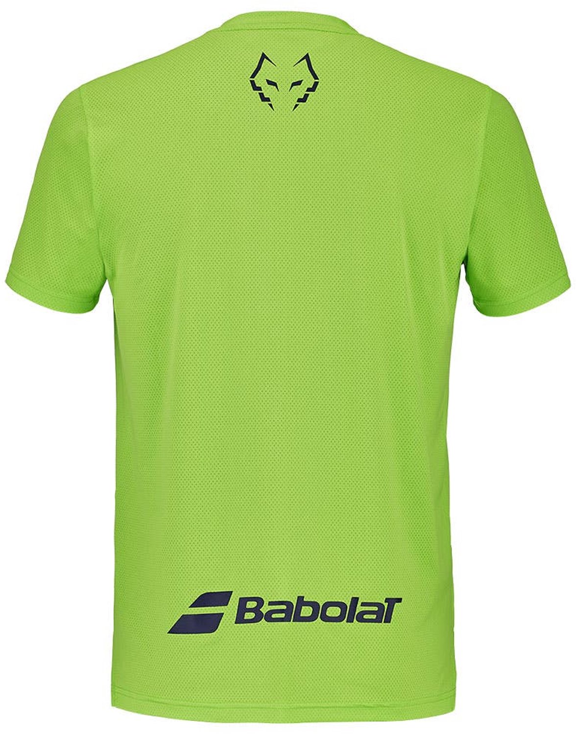 Camiseta Babolat Crew Neck Tee Green Flash 2026 J. Lebron