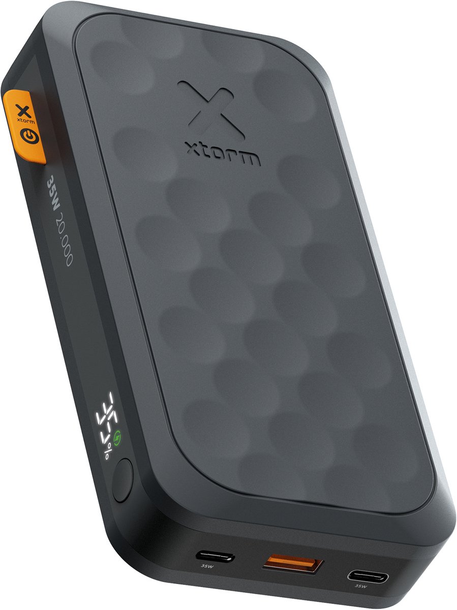 Xtorm Power Bank USB-C PD 35W 20.000mAh/2xUSB-C Sort - 20000 mAh