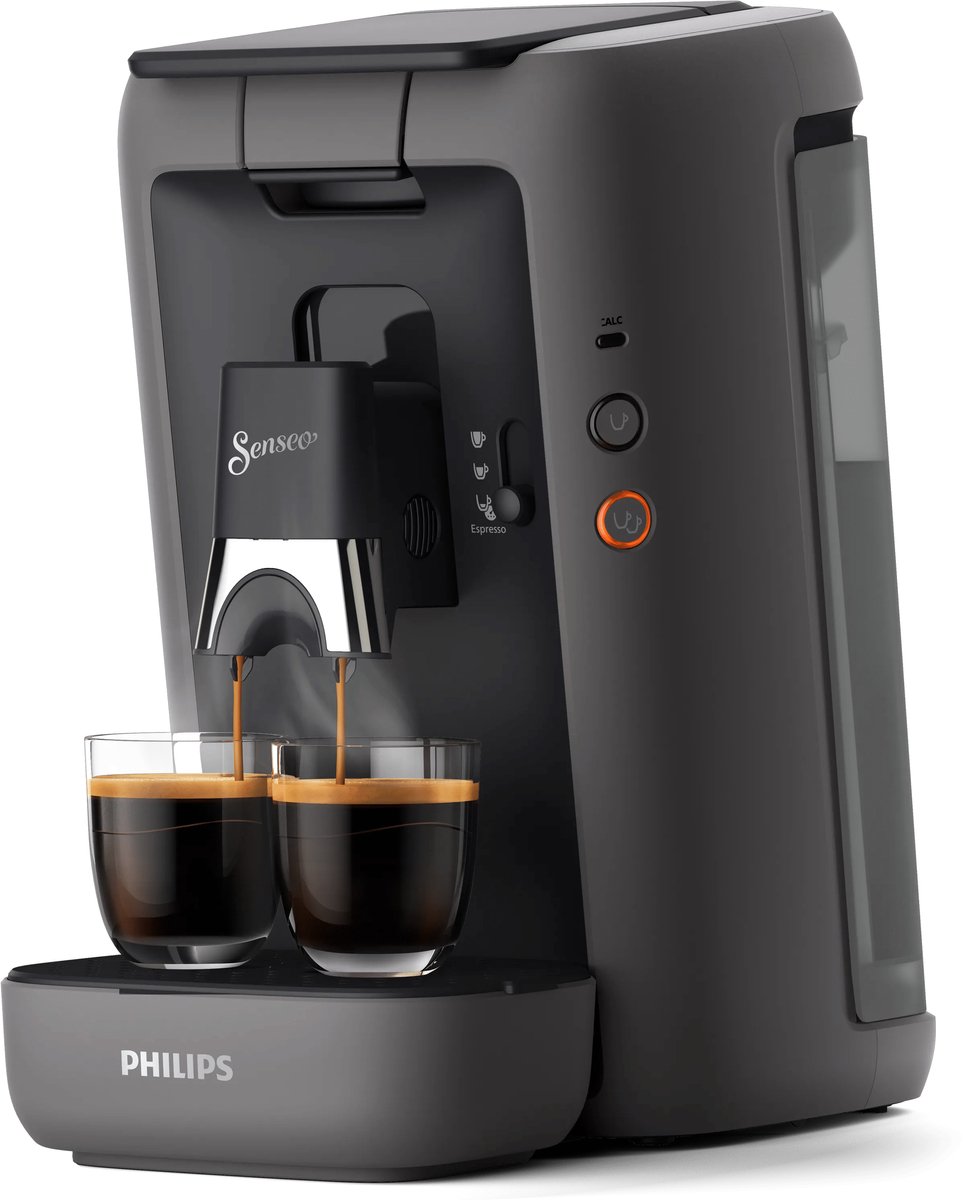 Philips Senseo Maestro CSA260 - coffee machine - 1 bar - cashmere grey/matt black